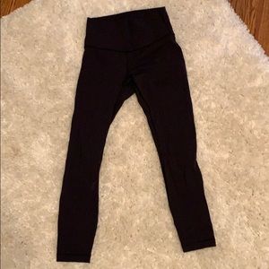 Lululemon black crop leggings